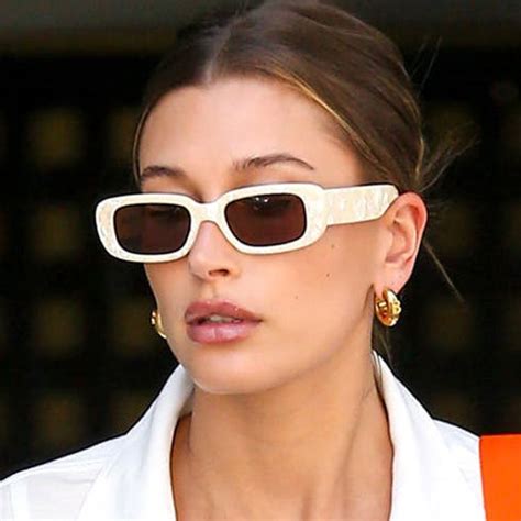 ysl sunglasses hailey bieber|hailey bieber balenciaga sunglasses.